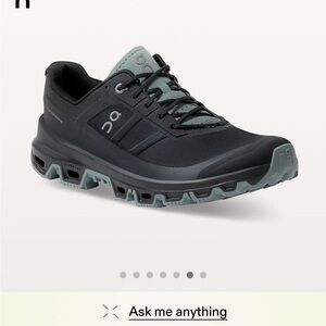 On Running Black Sneakers size 8.5 NWOT